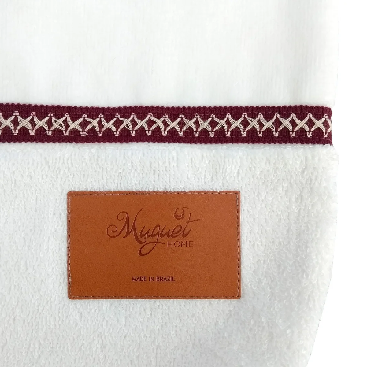 Bolsa Para Spa Serenity Atoalhado Velour Branco 35X45 - Image 3
