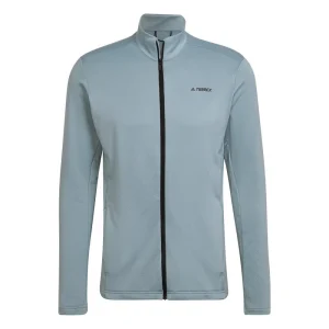 ADIDAS TERREX Casaco Fleece PRIMEGREEN MULTI Celeste