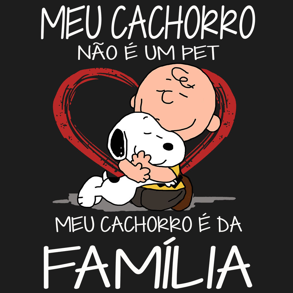 Camiseta Meu Cachorro Não É Um Pet Meu Cachorro É Da Família - Image 6