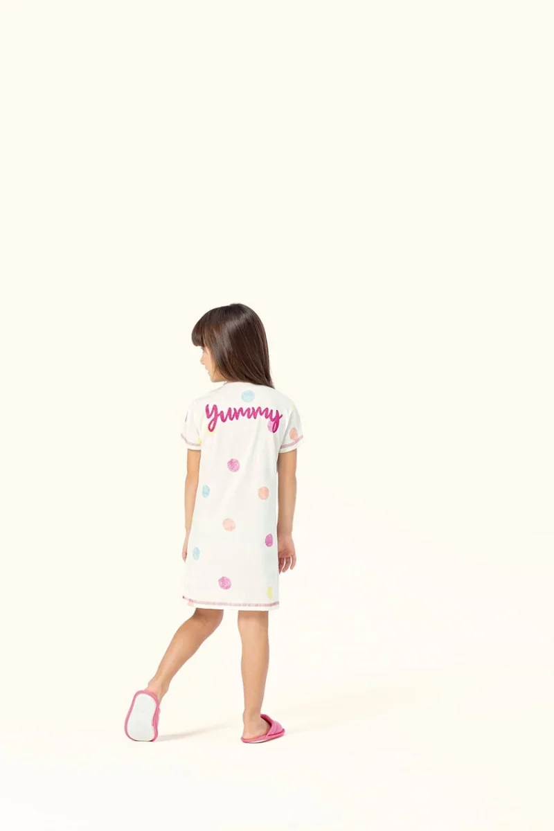 Camisola Infantil Sorvete em Algodão - Lua Encantada - Image 3