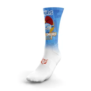 OTSOSPORT MULTISPORT FUNNY SOCKS HIGH CUT We Smurf You