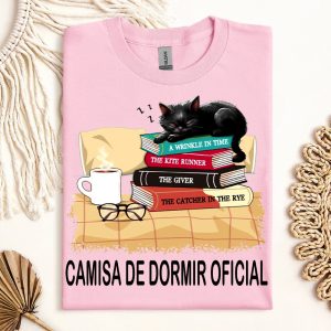 Camiseta Livros Camisa De Dormir Oficial