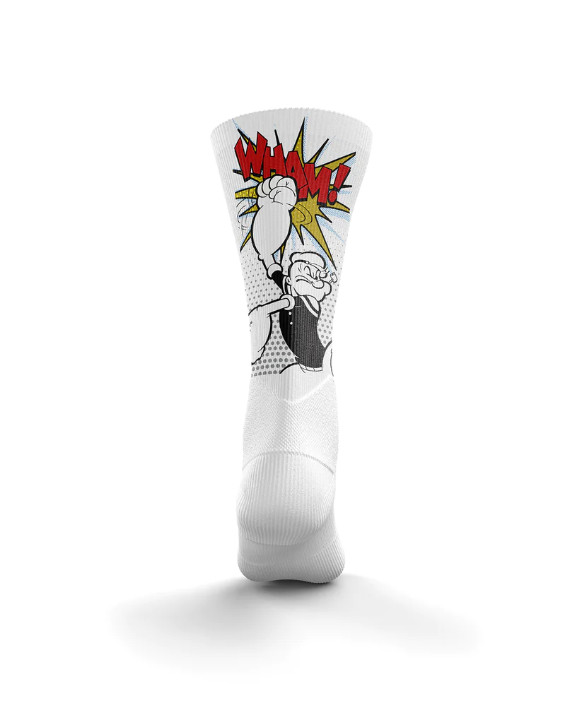 OTSOSPORT MULTISPORT FUNNY SOCKS HIGH CUT Popeye Pop Art - Image 3