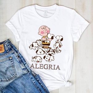 Camiseta E Cachorrinhos Alegria