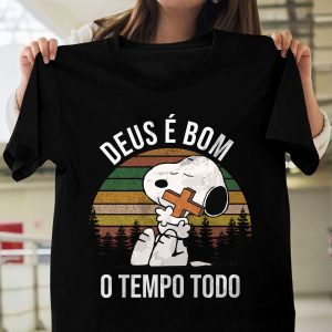 Camiseta Deus É Bom O Tempo Todo