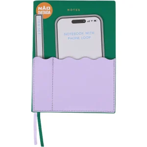 Agenda A5 Não Datada com Bolsos Double Organize (várias opções) Note!