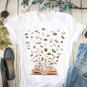Camiseta Abra Livros Voadores