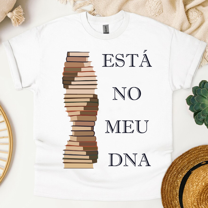 Camiseta Livros Está No Meu DNA - Image 5