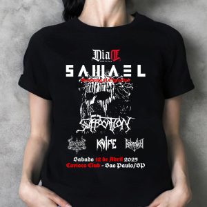 Camiseta Samael Ceremony of Opposites Caríoca Club São Paulo 2025