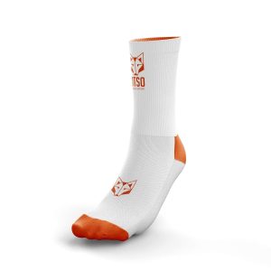 OTSOSPORT Meias Multisport Yepaaa – Branco / Laranja