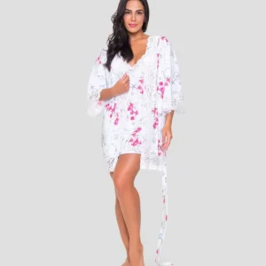 Kimono Light Print Afrodite Malha Fria Poliamida - Bocejinho