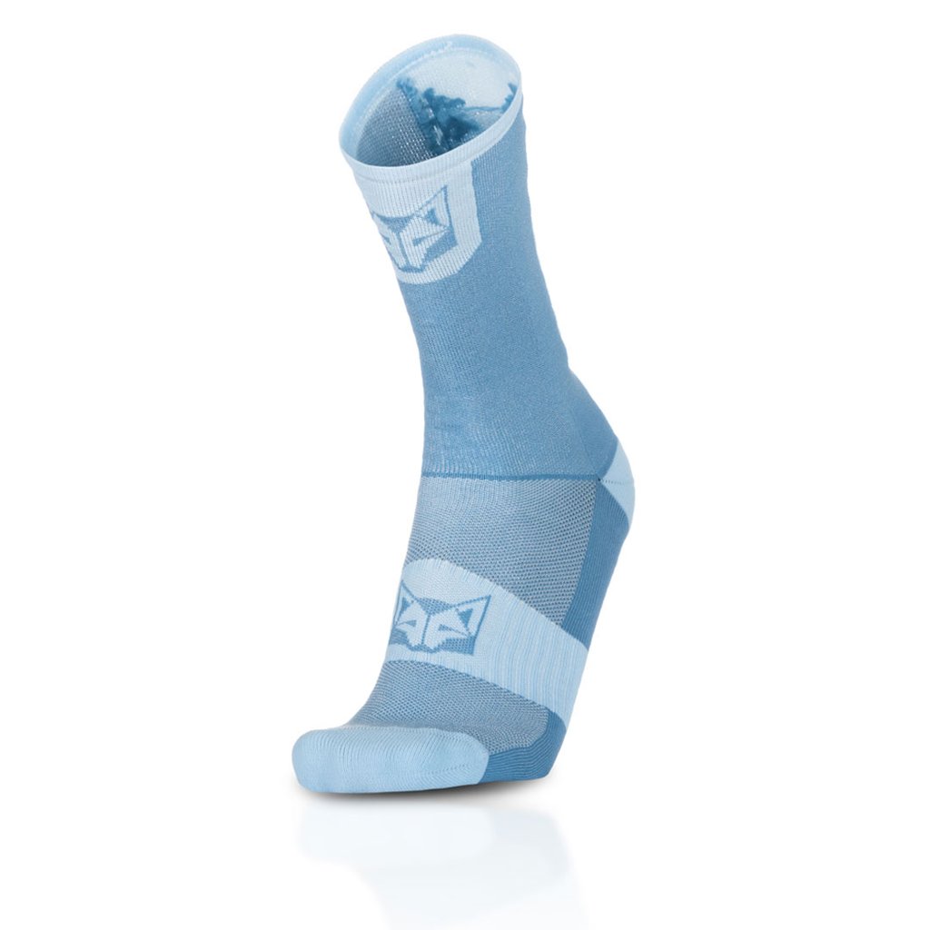 OTSOSPORT Meias Cycling High Cut – Azul / Turquesa - Image 2