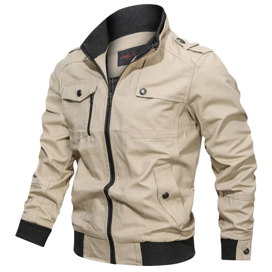 Jaqueta Masculina Slim Ziper - Image 3