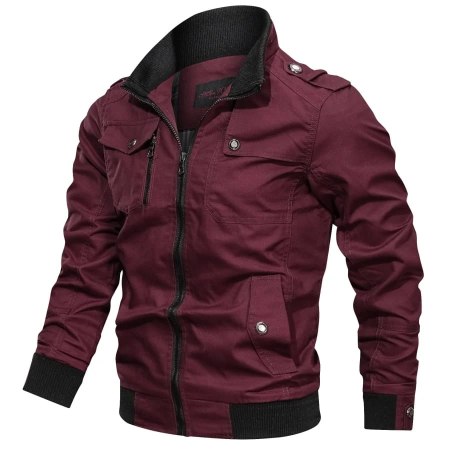 Jaqueta Masculina Slim Ziper - Image 7