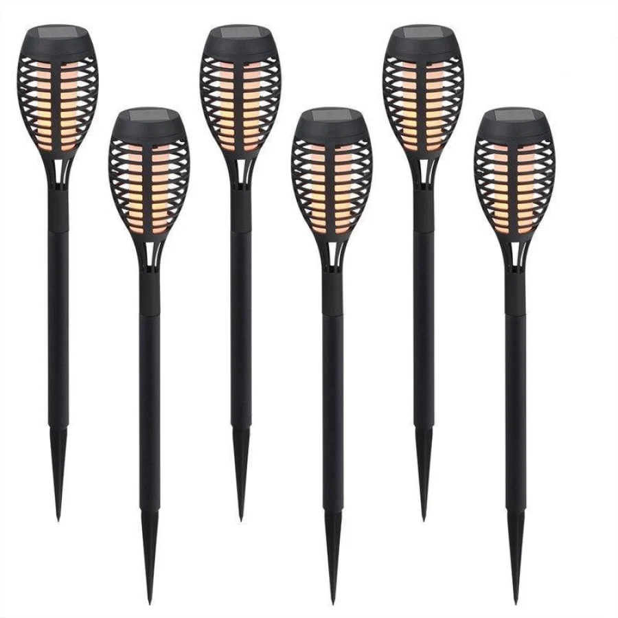 Luminária Holofote Para Jardim Torch Led com Painel Solar - Image 3