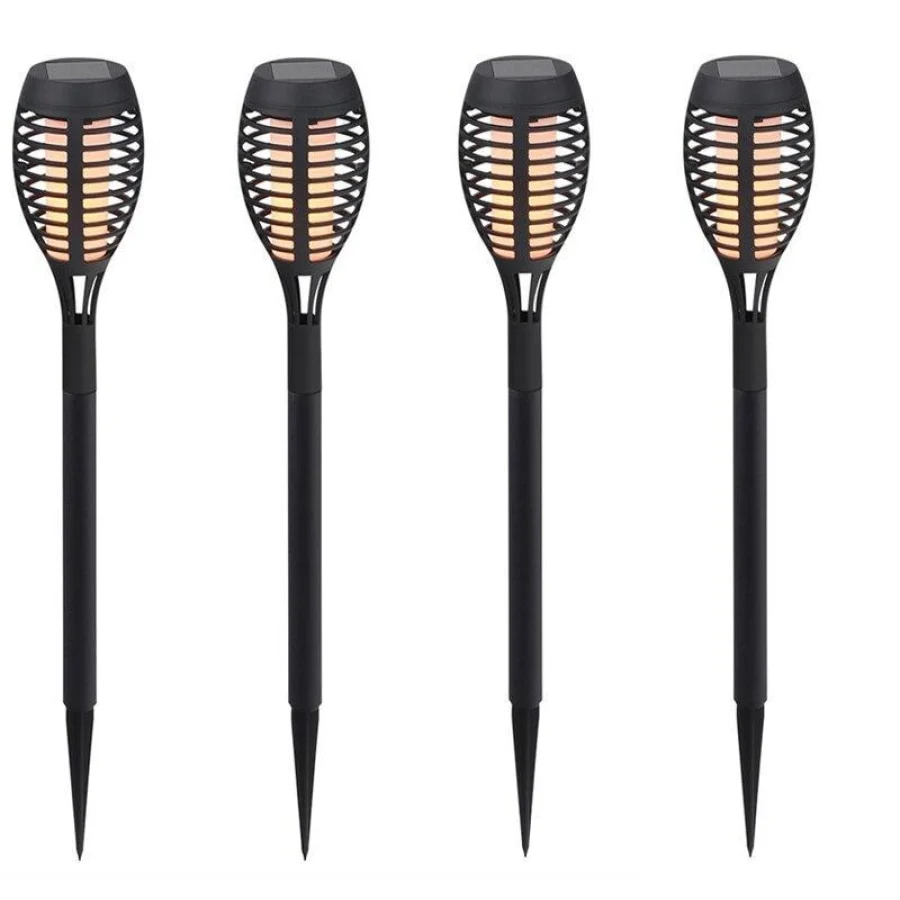 Luminária Holofote Para Jardim Torch Led com Painel Solar - Image 7