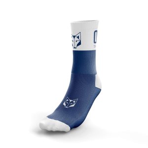 OTSOSPORT Meias Medium Cut – Azul / Branco
