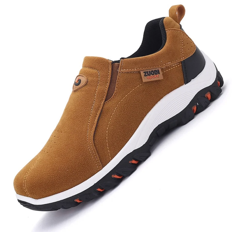 Sapato Masculino de Couro Nobuk Antiderrapante Casual - Image 3